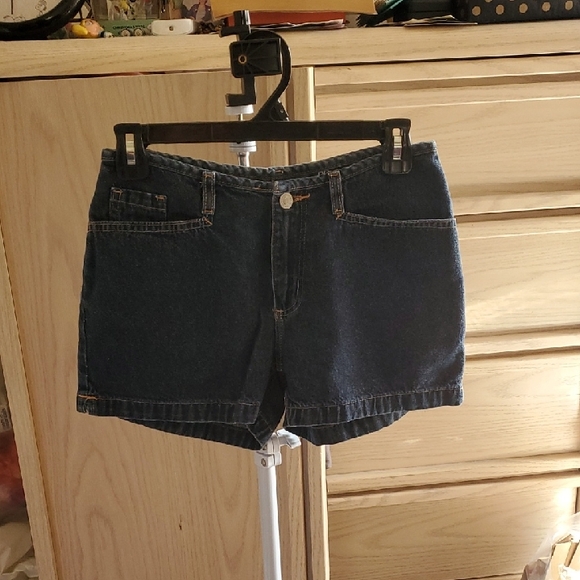 No Boundaries dark blue denim shorts size 3 - Picture 1 of 8